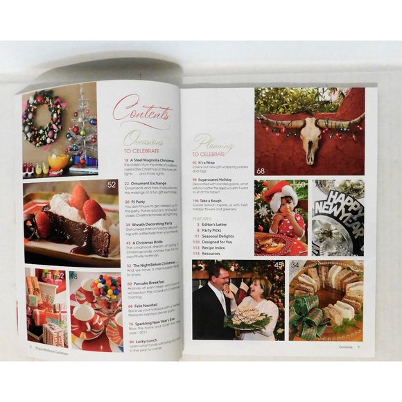 Phyllis Hoffman Celebrate Christmas 2010 Cookbook Party Ideas Trade PB - Picture 3 of 4